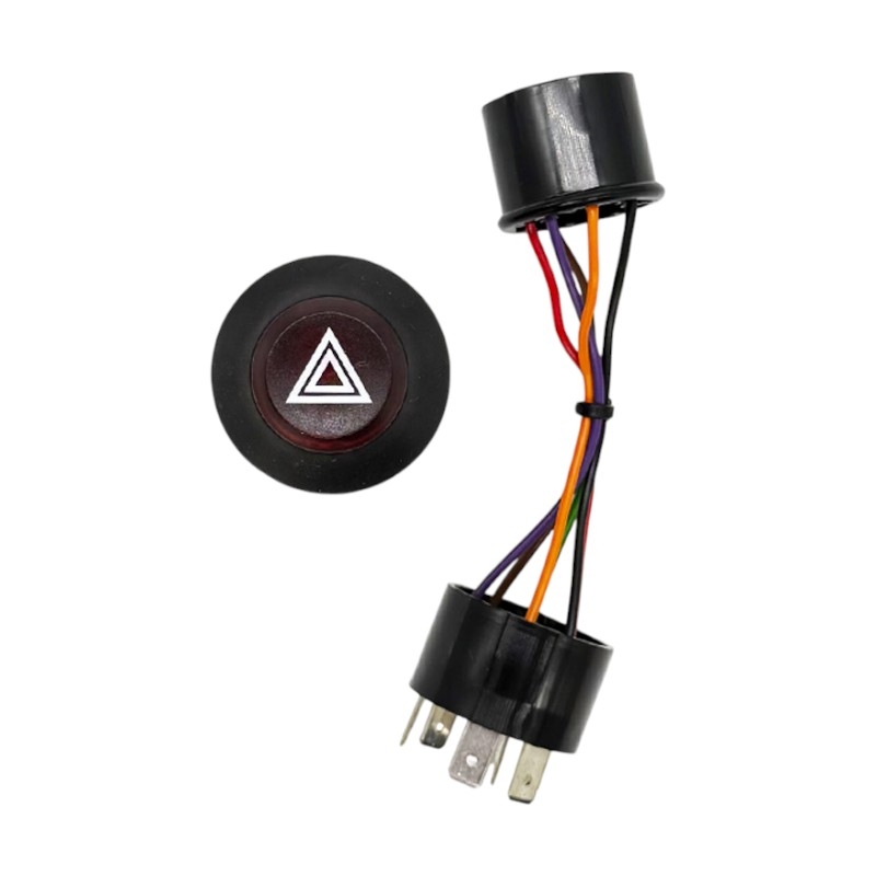 Tlačítkový spínač výstražných světel pro traktory John Deere