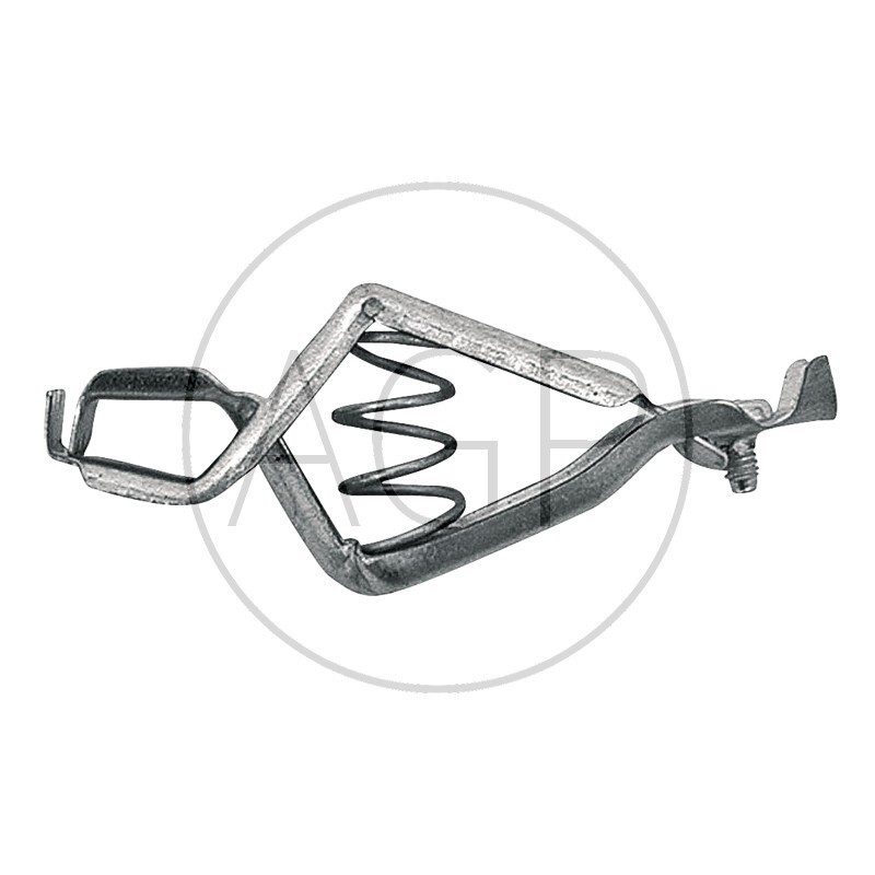 Bateriové svorky 25A + kladný, 78 mm dlouhý