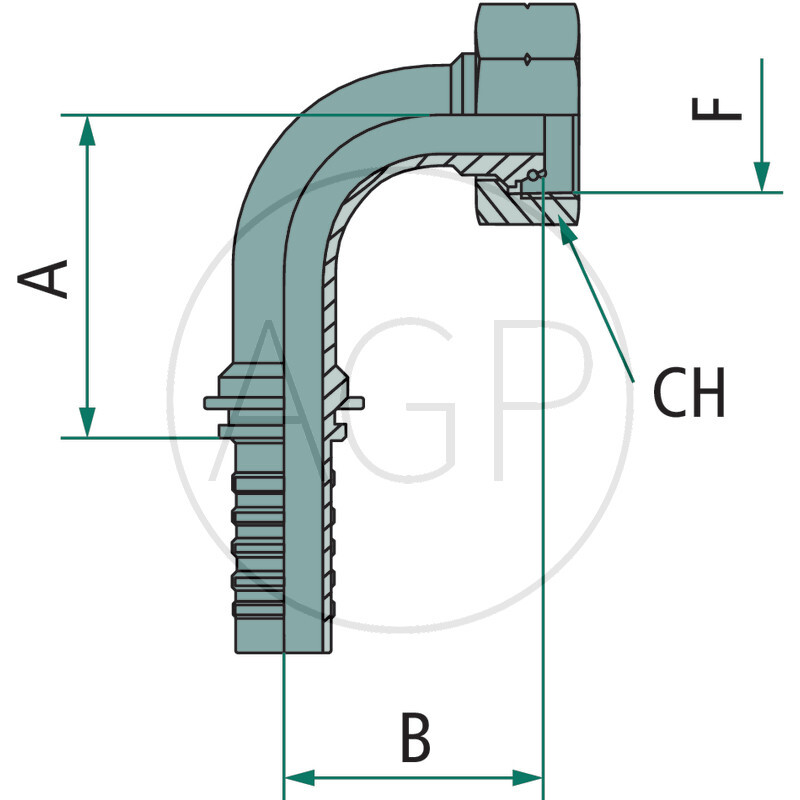 PN 32 DKOS M42x2 90° DS