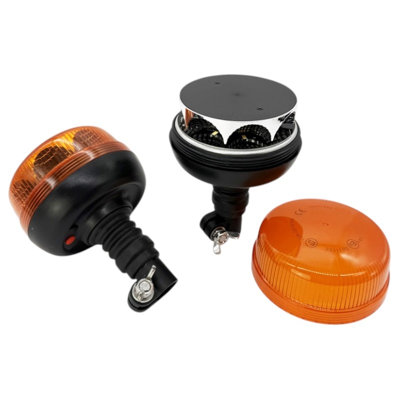Sada 2 synchronizovatelných LED majáků 12/24 V pro nástrčnou trubku