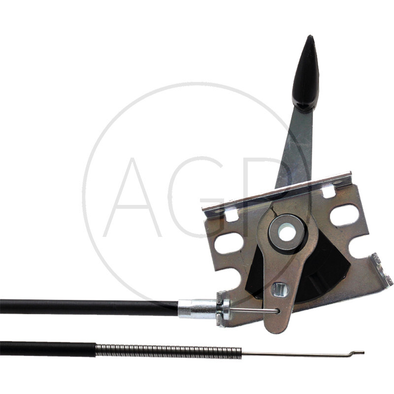 Plynové lanko AS, o délce 345 mm