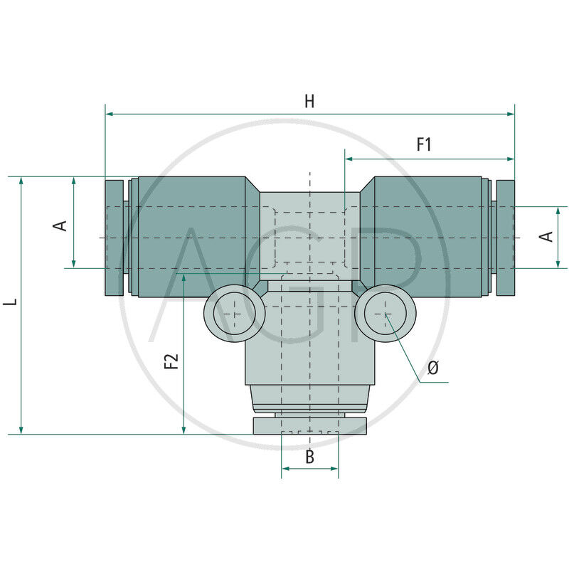 B-TVr-10-6-KU T-spojka