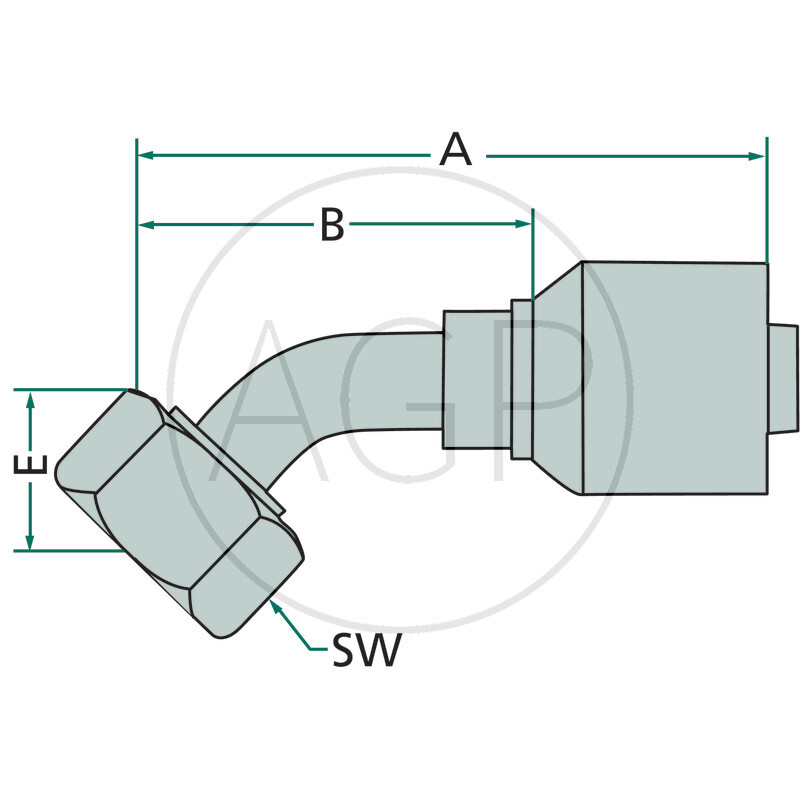 PNE 16 DKOS M30x2.0 45° (20S)