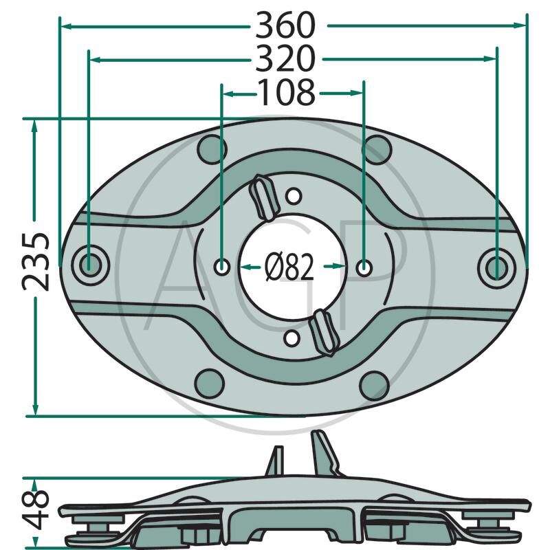 Žací kotouč s rychlouzávěrem pro Krone, na série AFA, AFL, AM, AMT, Big M