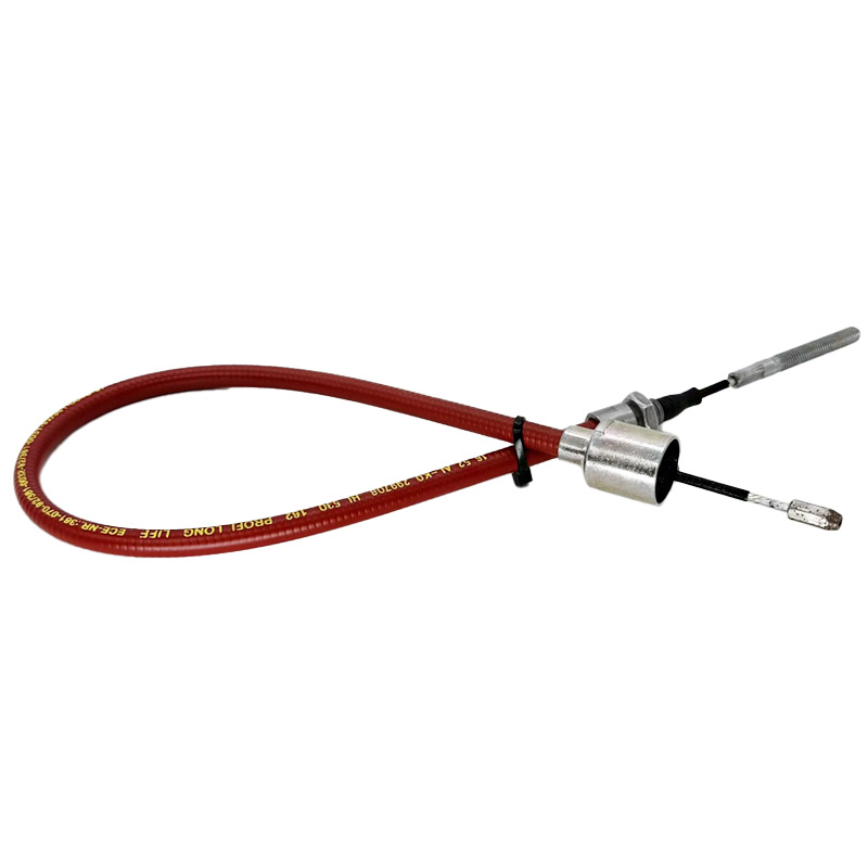 Brzdové lanko AL-KO 299708 o délce 740 mm a délce pouzdra 530 mm pro přívěsy do 3,5 t