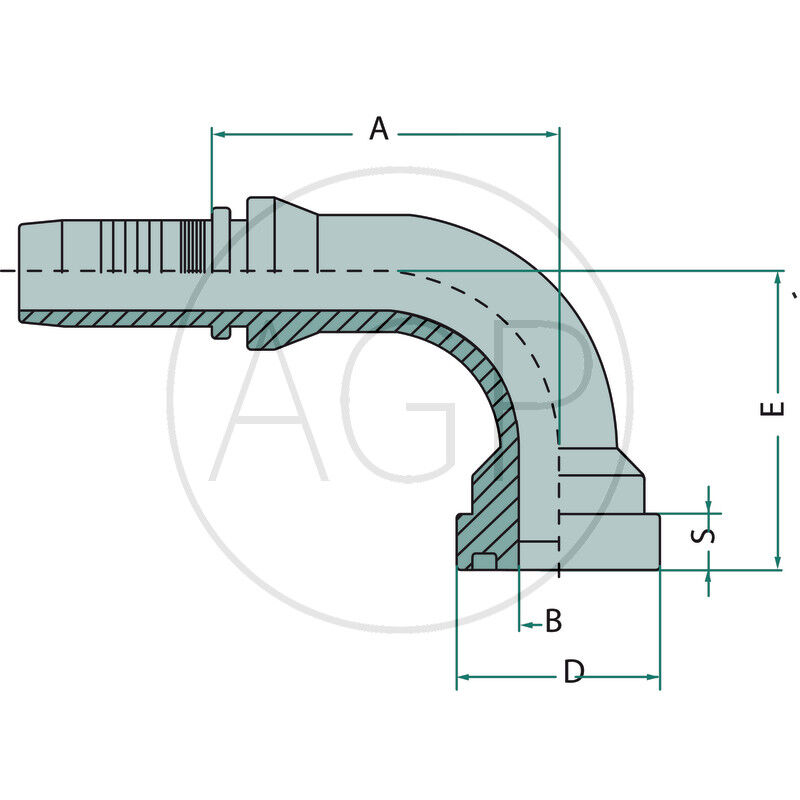 PN 20 SFS-CAT 3/4 90°