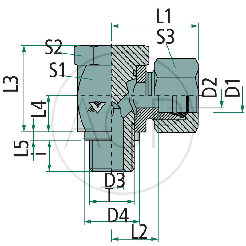 SWV 10 L- M14x1,5 VA