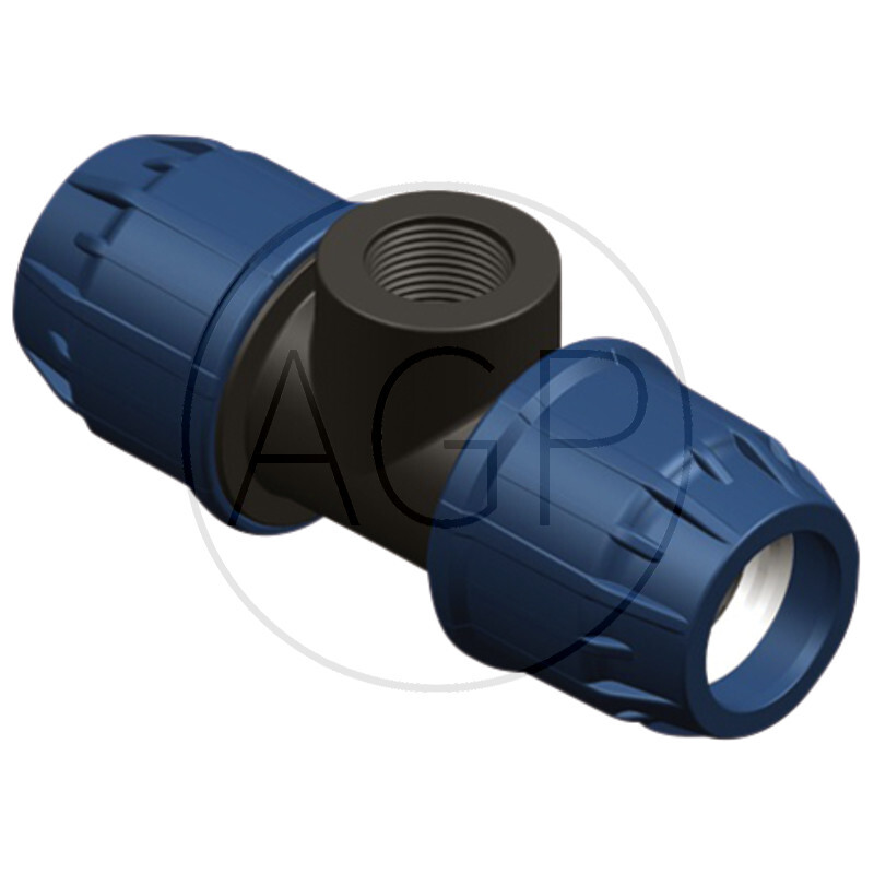 T-kus na vnější průměr 20 mm, přípoj 1/2