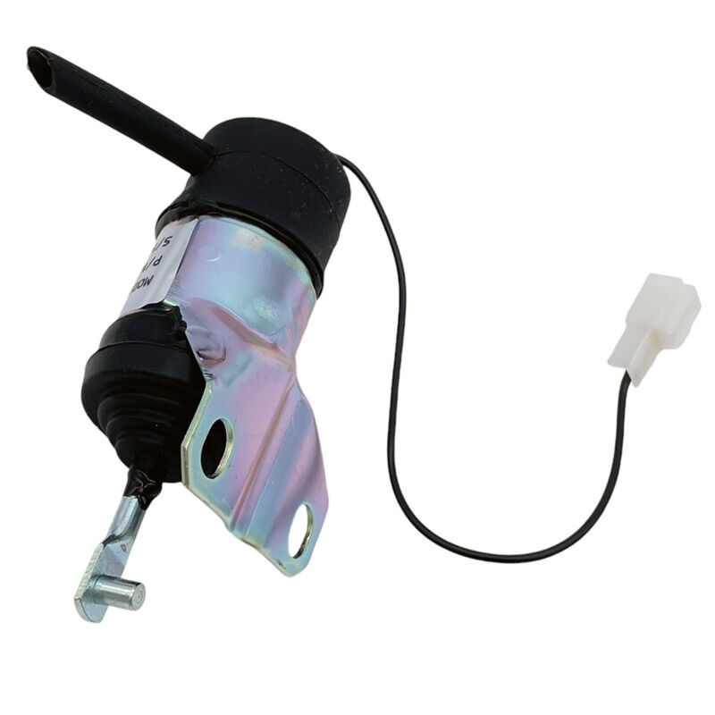 Odstavný magnet neboli solenoid motoru pro stroje Kubota, Wacker Neuson a Schäffer