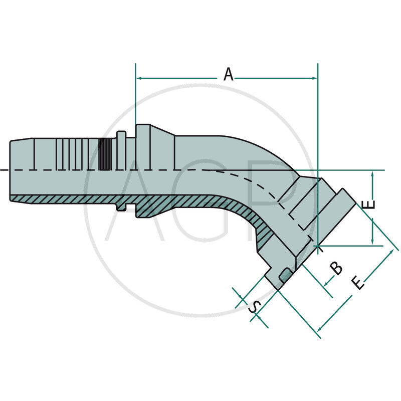 PN 32 SFS-CAT 1.1/4 45°