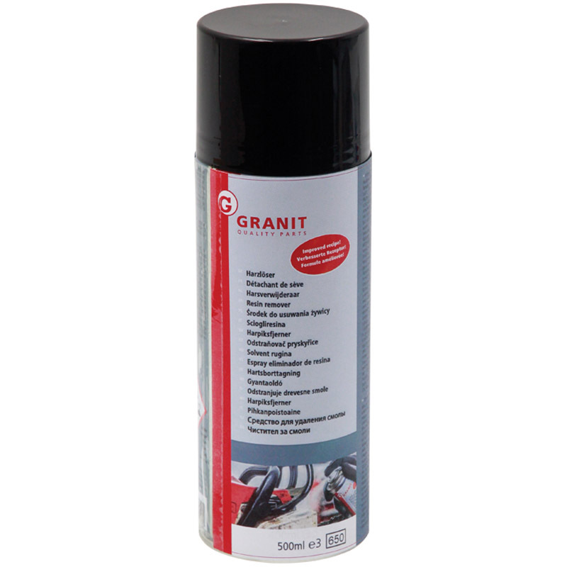 Odstraňovač pryskyřice velmi účinný na smolu ve spreji o obsahu 500 ml