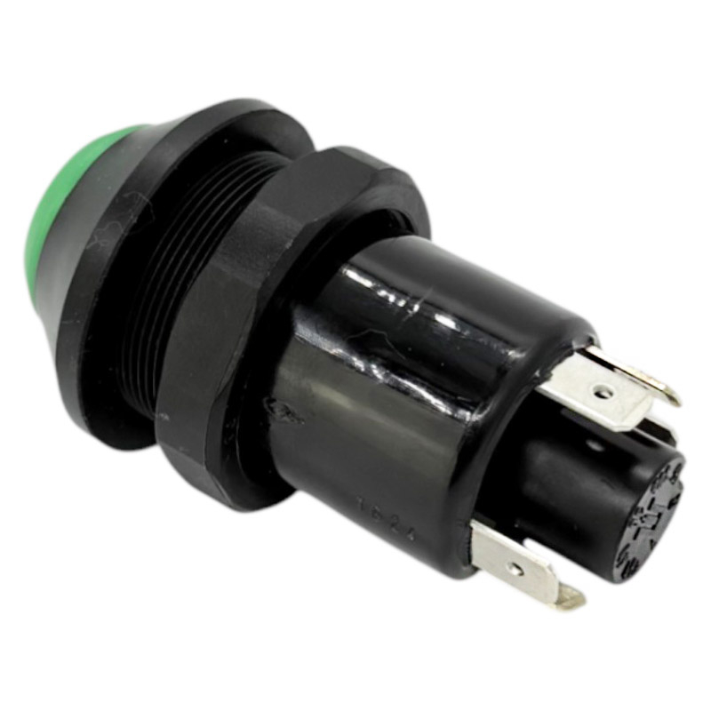 Spínací tlačítko pro pracovní světla Fendt zelené na 12 - 24 V