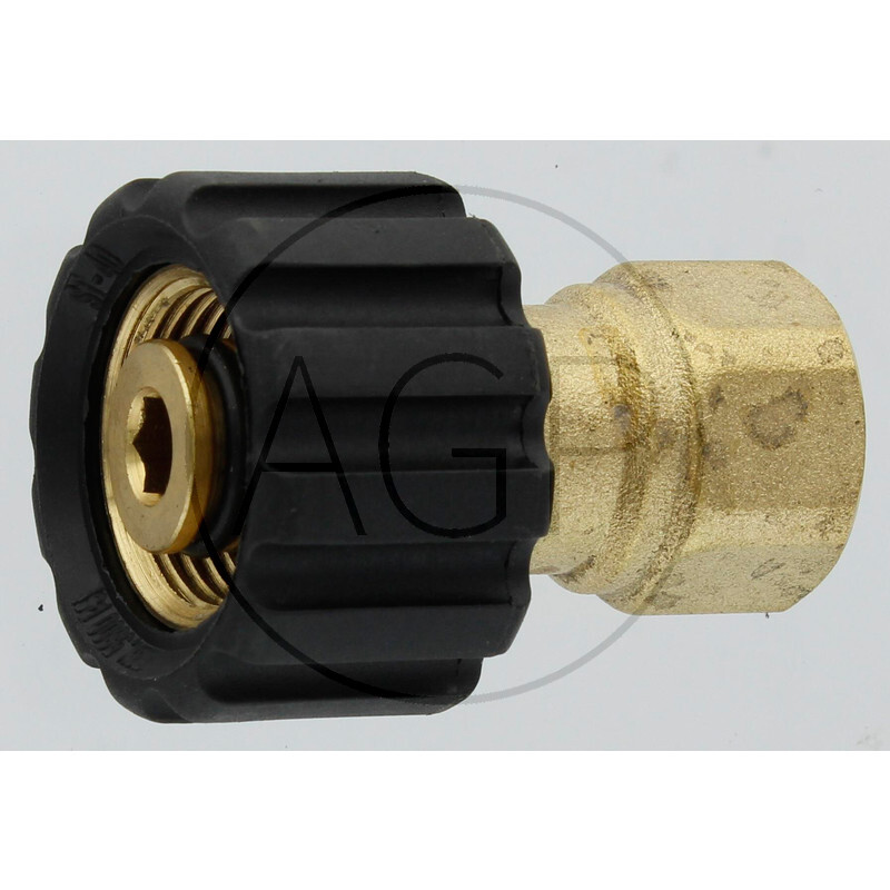 Šroubení k pěnové trysce s vnitřním i vnějším závitem