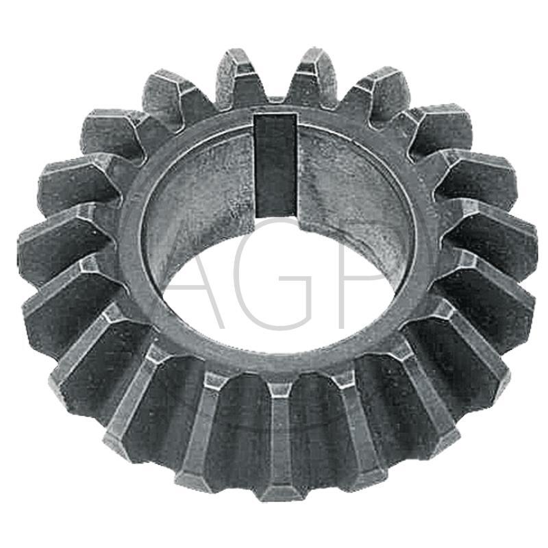 Kuželové ozubené kolo, 19 zubů, vhodné pro Deutz-Fahr, Kuhn, Taarup, Vicon/PZ