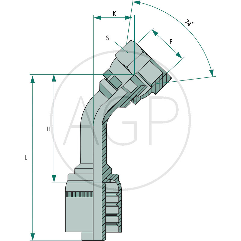 PNE 06 DKJ 9/16 45°
