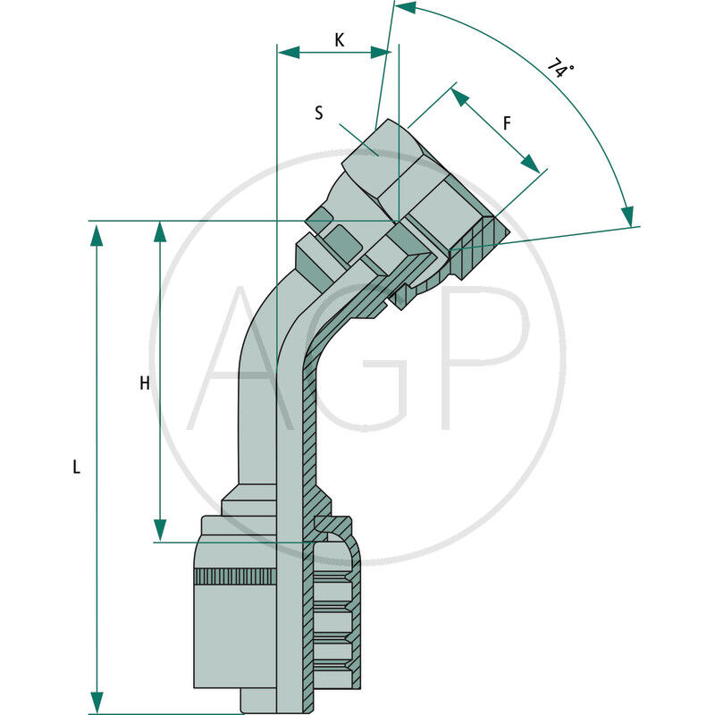 PNE 06 DKJ 7/16 45°
