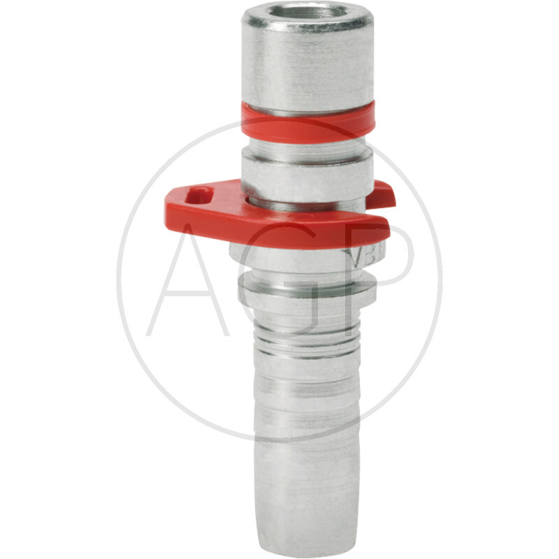 WEO-Lisovací vsuvka rovná 3/8 (13 mm); Přípoj hadice 1/4