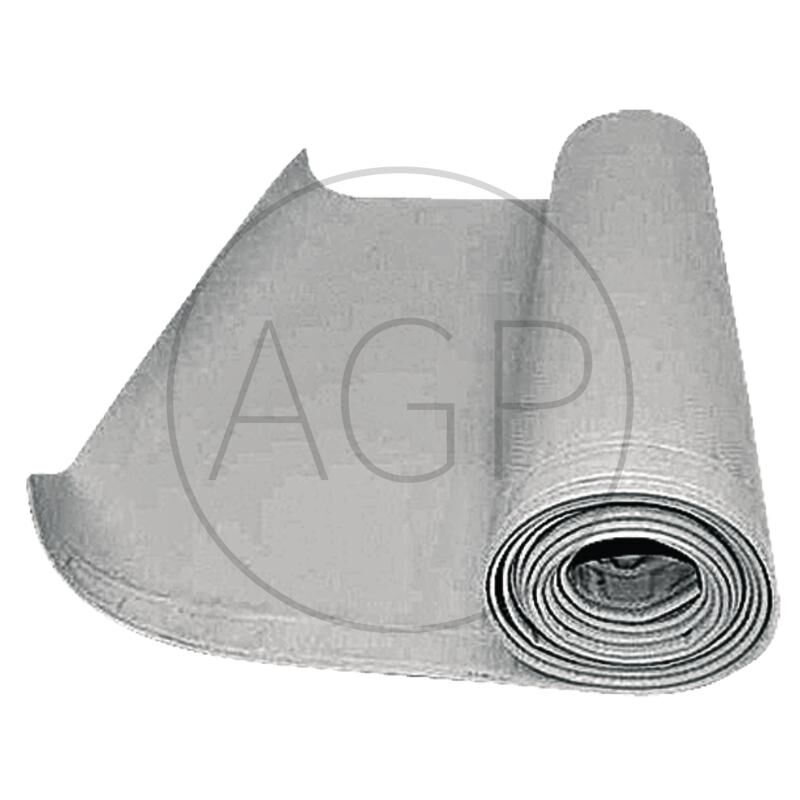 Ochranná plachta na žací lišty šedá