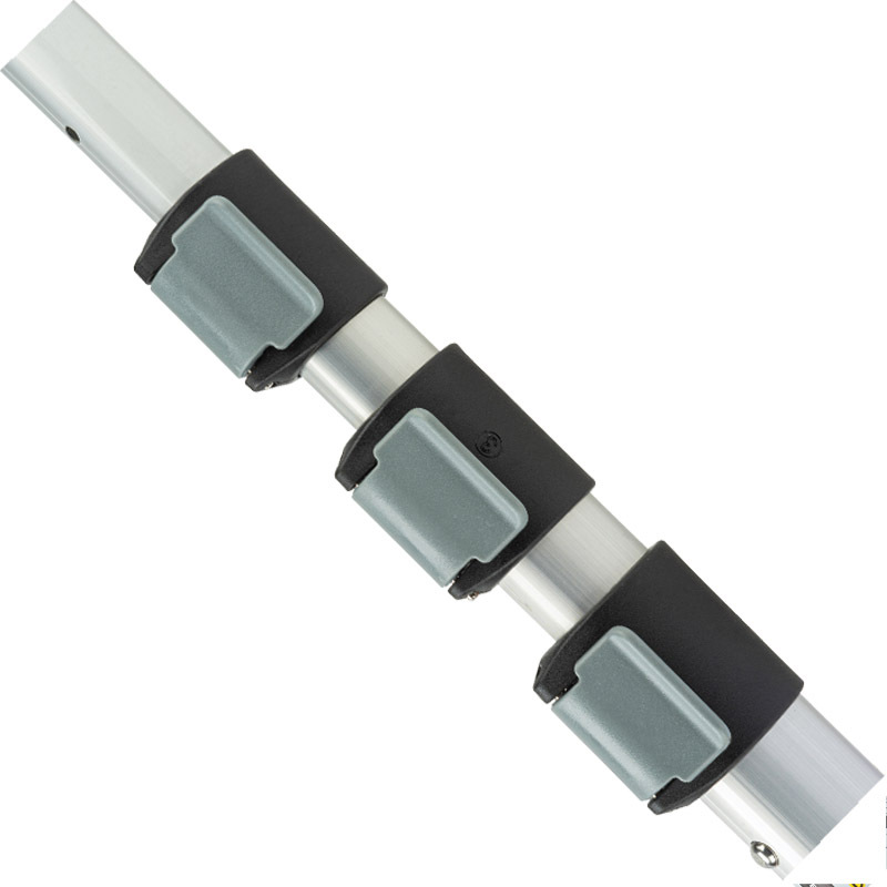 Teleskopická pila s kalenými zuby na prořezávání stromů o celkové vytažené délce 6300 mm