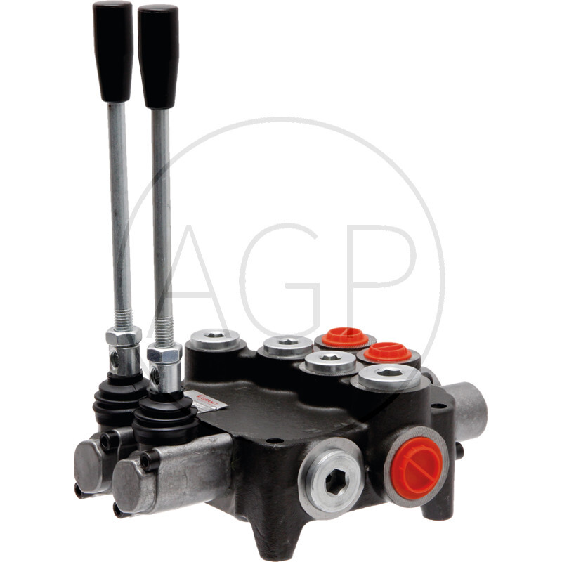 Ventil P80 2x jednočinný (A uzavřený / zpětná pružina)