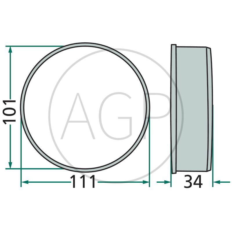 Pouzdro pro Kloub na Kuhn, na typy FC a GMD