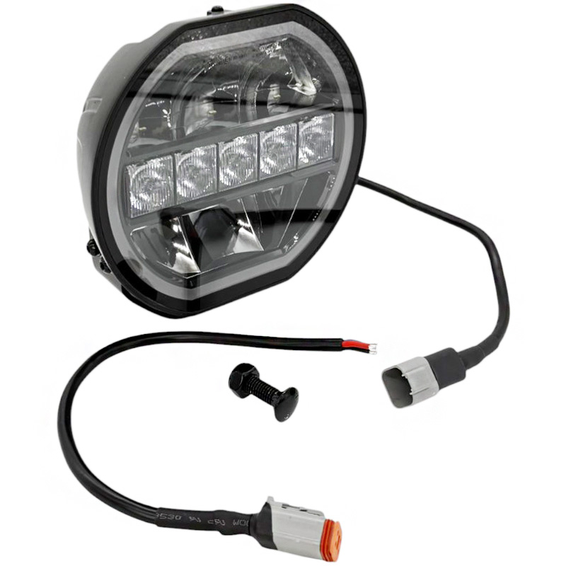 LED dálkový světlomet s obrysovým světlem a funkcí Boost 12 - 24 V