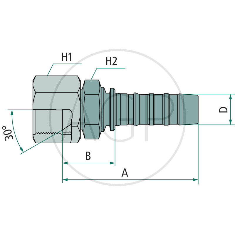 PNB 12 JIS-KMSU M22x1,5