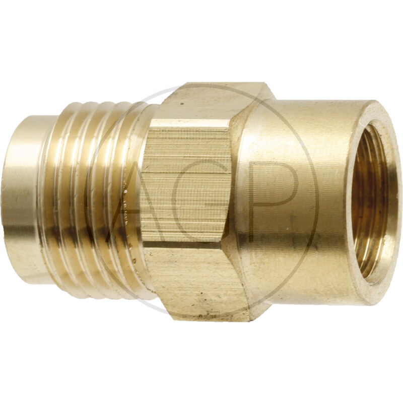 Otáčivé šroubení o délce 34 mm, s 1/2 vnější a 3/8 vnitřní závit