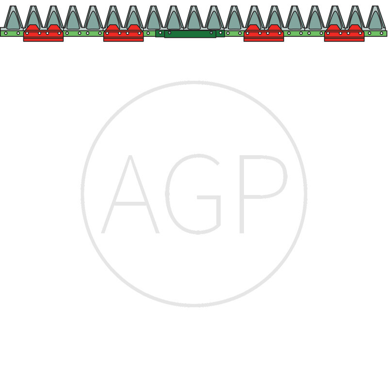 Nůž žací lišty ESM o délce 1120 mm s počtem 22 čepelí, FL 2+3 / 8+9
