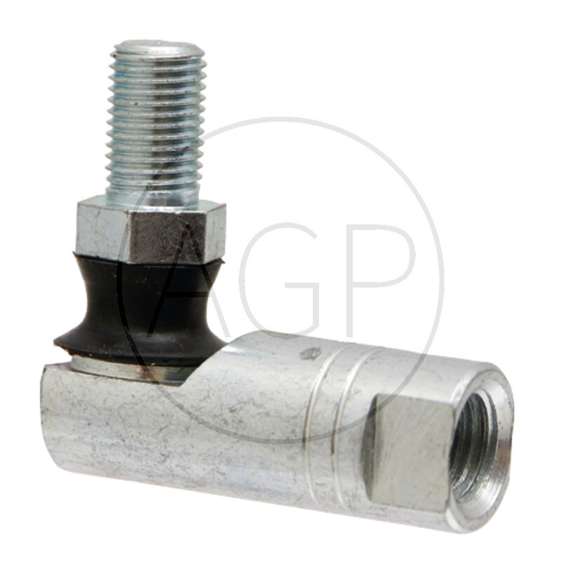 Kulový čep řízení pro zahradní sekačky MTD a Toro závit vnější 3/8-UNF AG a vnitřní 7/16-UNF IG