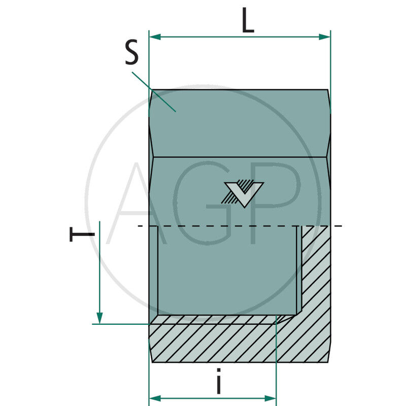 SKKA BSPP-f 1/8 VA