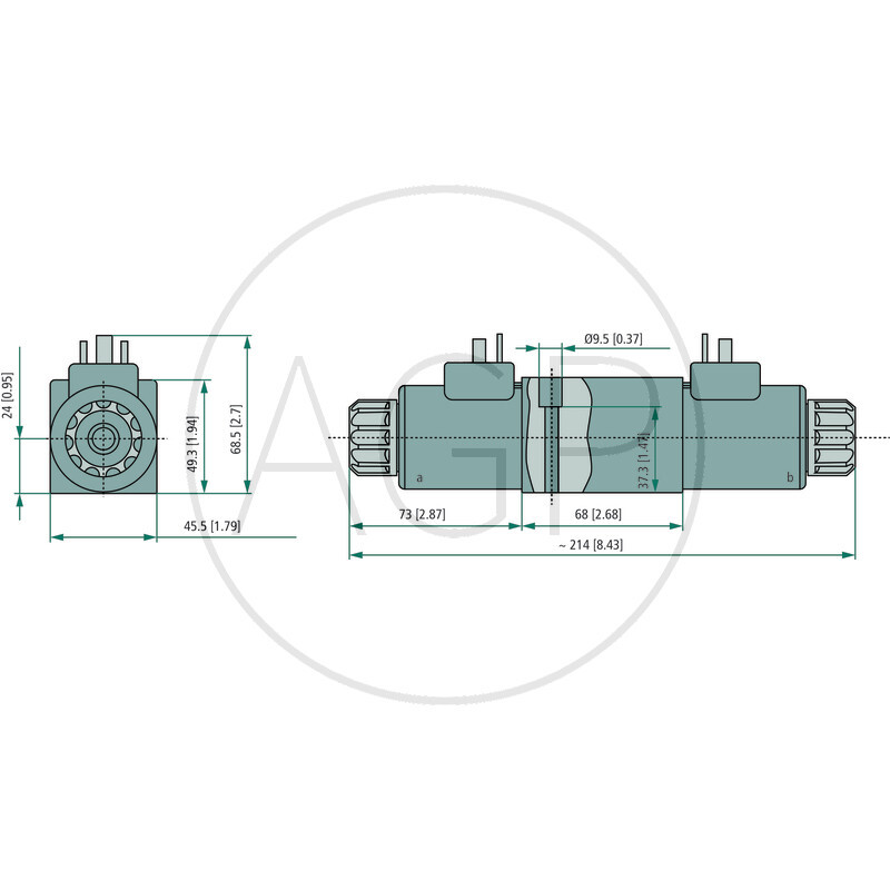 NG06-4/3 cestný ventil-Z11 24V