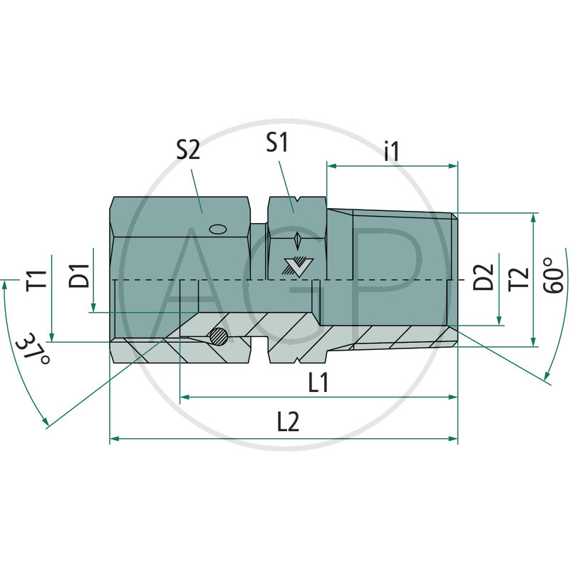 GA-DKJ 1.5/16 - AGN 3/4 VA