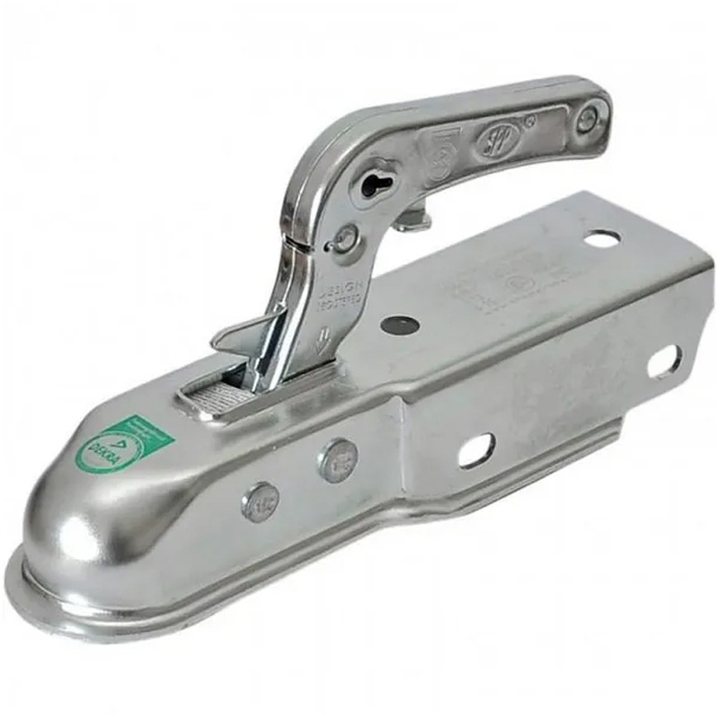 Tažný kloub žehlička pro nebržděný přívěsný vozík do 800 kg rozměr oje 60 mm