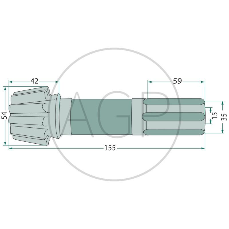 Pastorková hřídel
