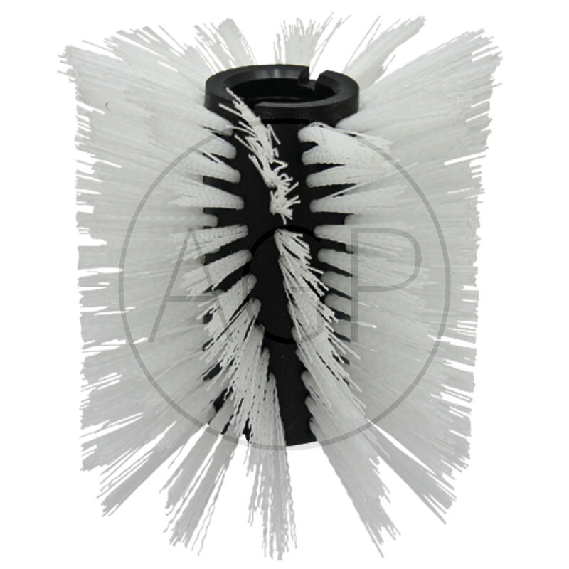 Náhradní kartáč v provedení 16 X 2 řady spirálový tvar PP /ocelový drát univerzální o průměru kartáče 300 mm pro Tielbürger na typ TK 420