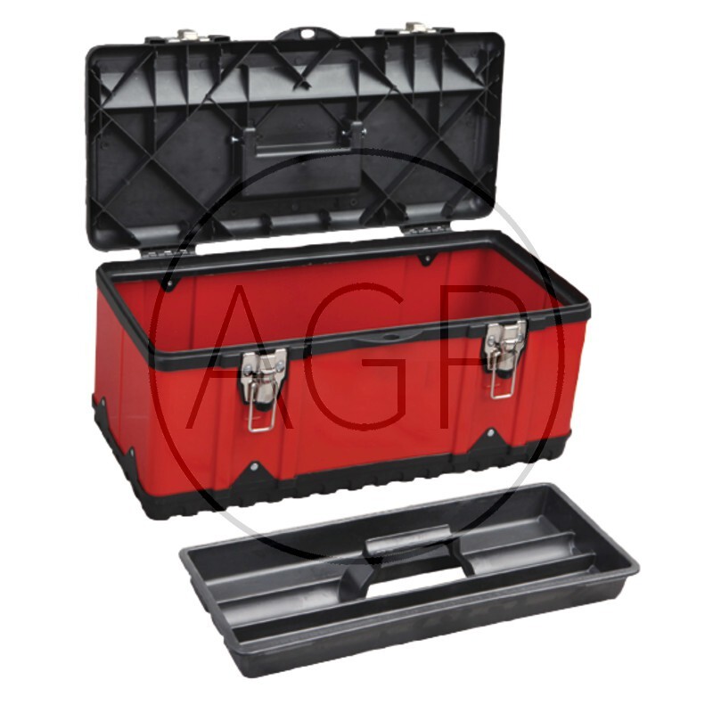 Kufřík na nářadí s plastovou vložkou 470 x 238 x 203 mm