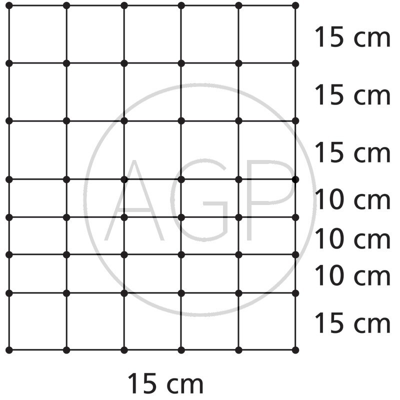 Elektrický plot 50 m dlouhý o průměru 23,5 mm