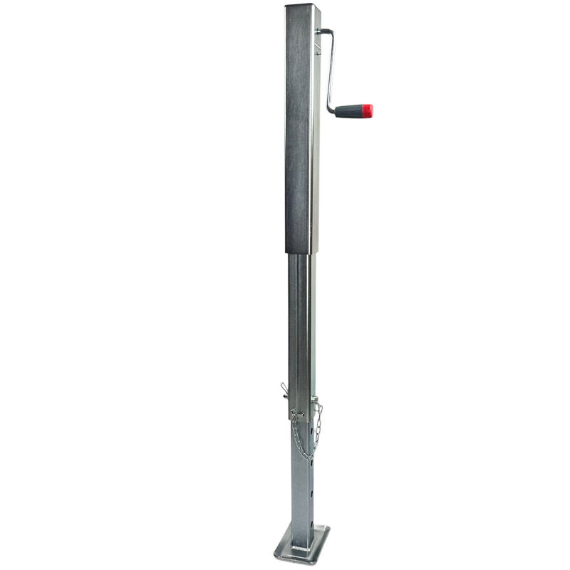 Opěrná noha k přívěsu s nosností 3270 kg s vícestupňovým nastavením a dvourychlostním zdvihem