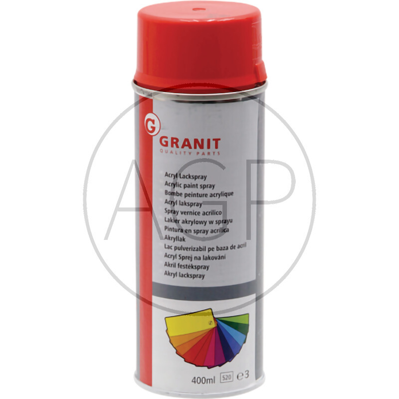 Barva ve spreji Claas červená