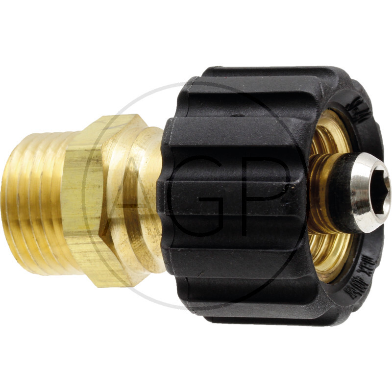 Otáčivé šroubení o délce 58 mm, s 1/2 vnější a 1/2 vnitřní závit