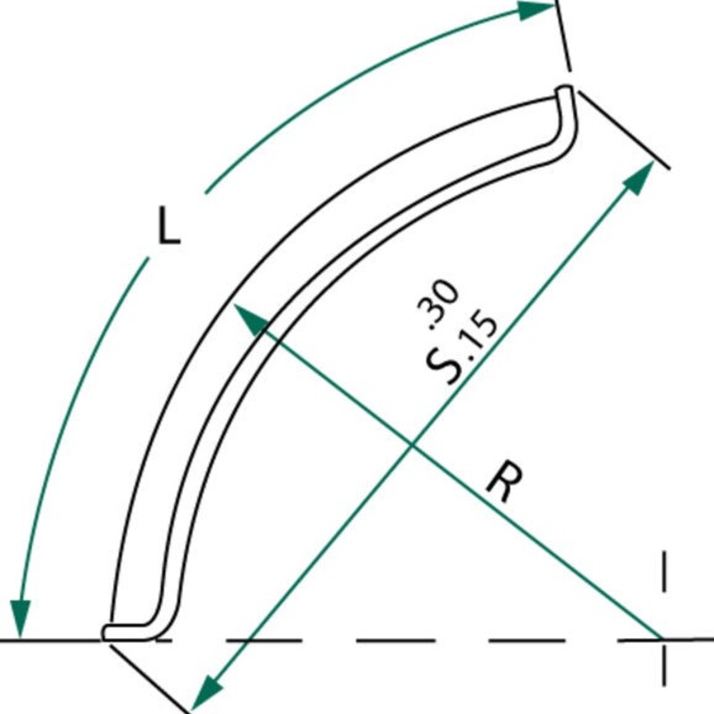 Traktorový blatník z plastu o délce 700 mm a šířce 450 mm