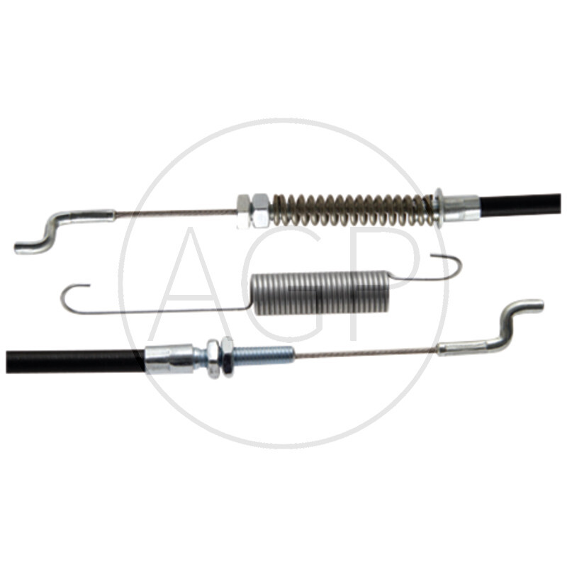 Spojkové lanko AS-Motor s délkou pouzdra 1355 mm a celkovou délkou 1700 mm