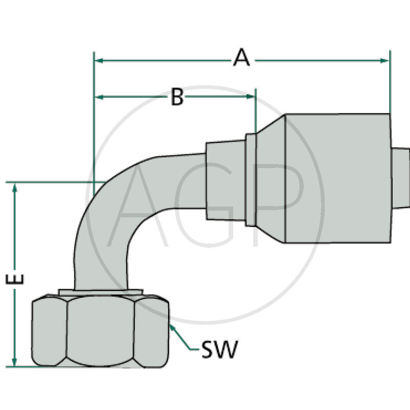 PNE 12 DKOS M24x1.5 90° (16S)