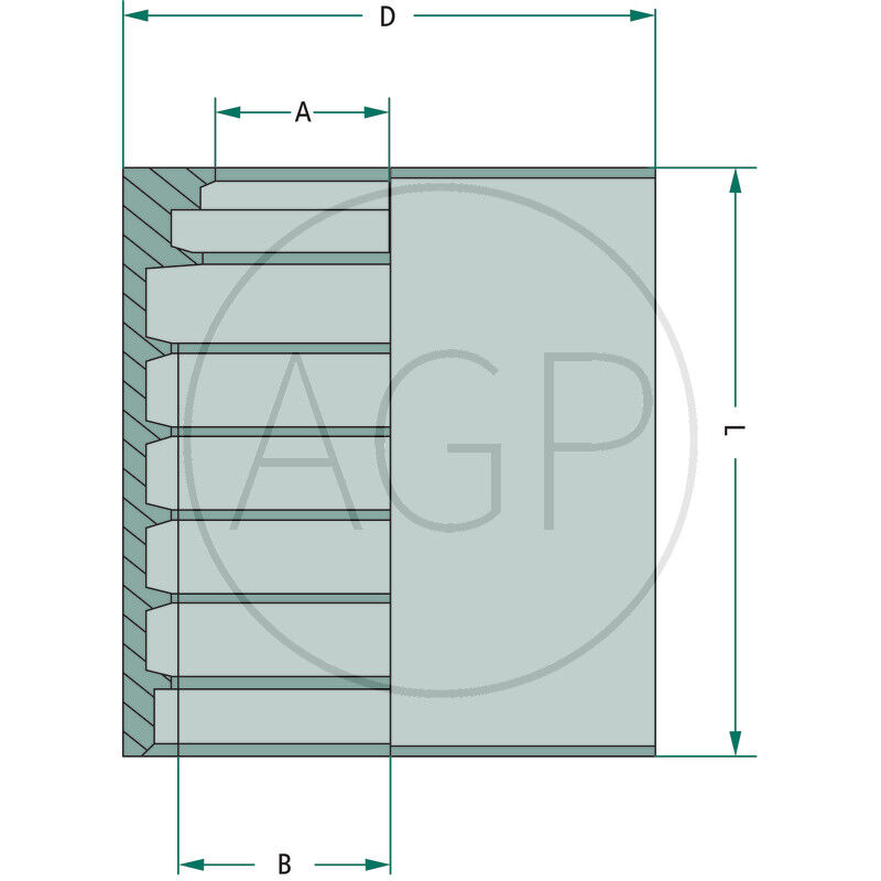 PF DN 10 - 3/8 2 SN VA