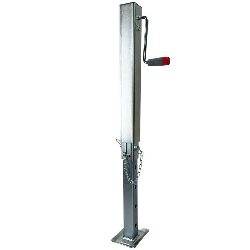 Opěrná noha k přívěsu s nosností 3270 kg s vícestupňovým nastavením a dvourychlostním zdvihem