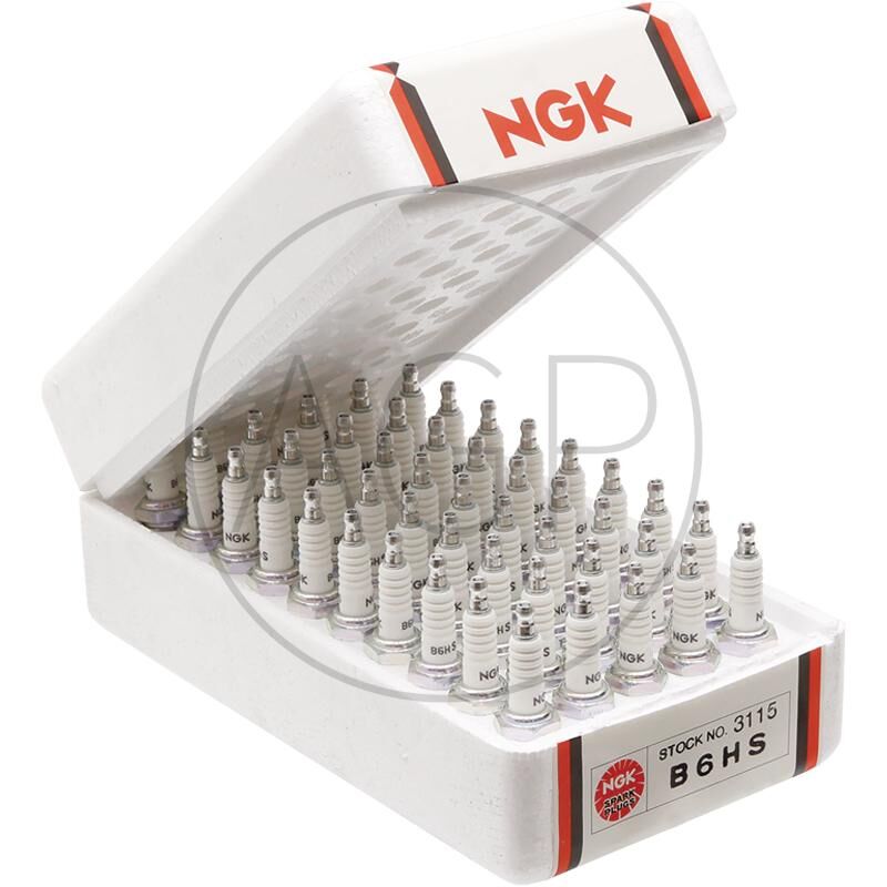 NGK zapalovací svíčky B6HS v balení 50 ks