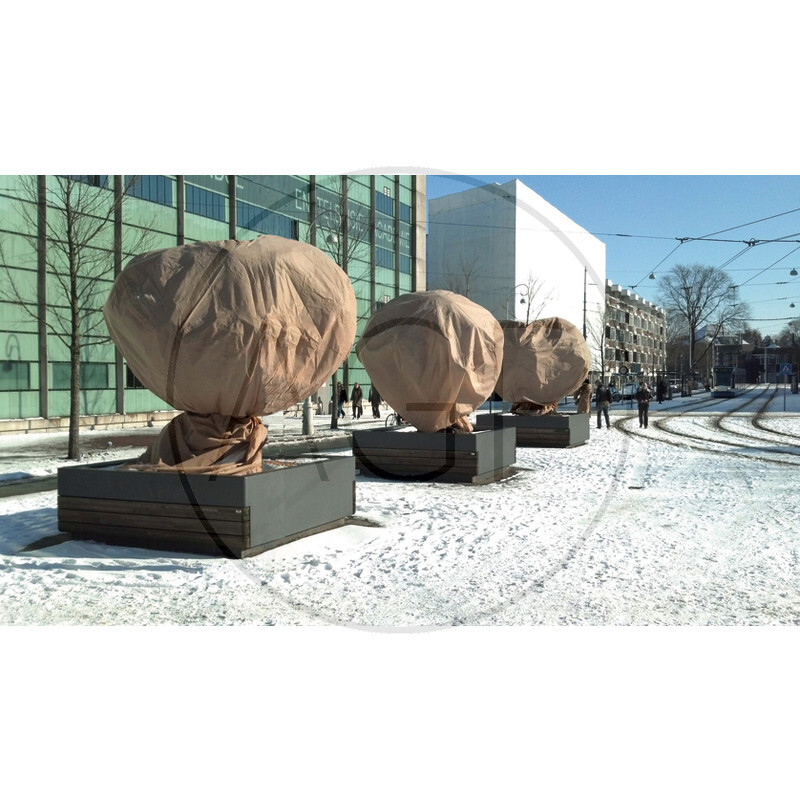 Vak na květináčové rostliny 0,8 x 1 m 2 ks