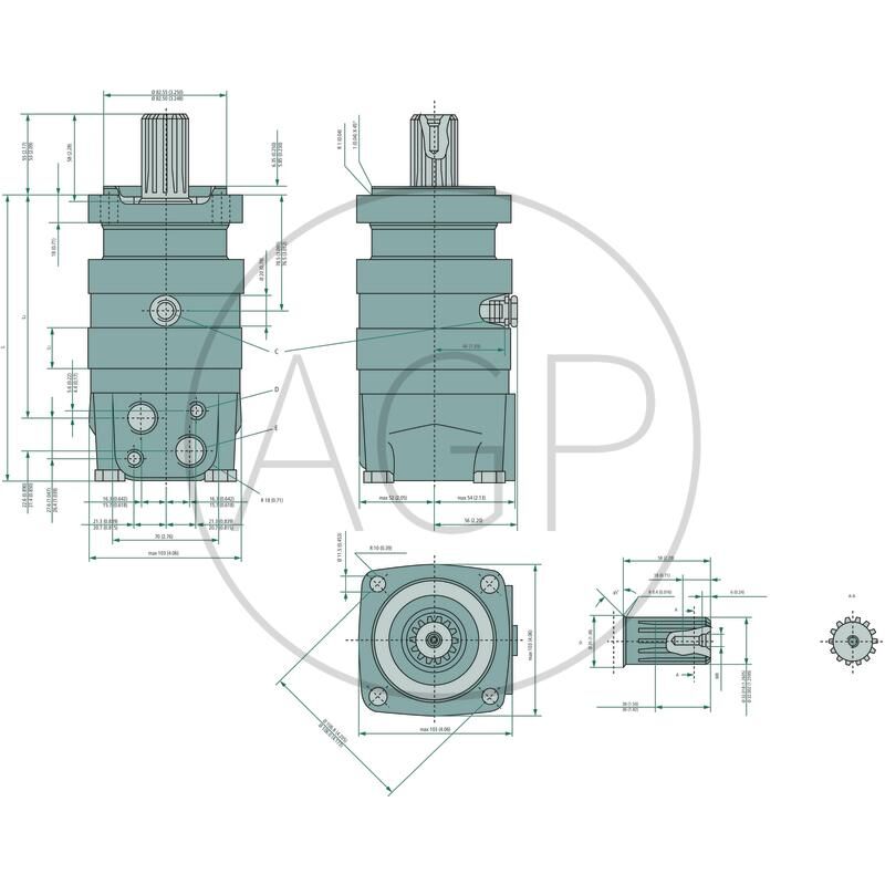 Hydraulická pumpa pro Landini