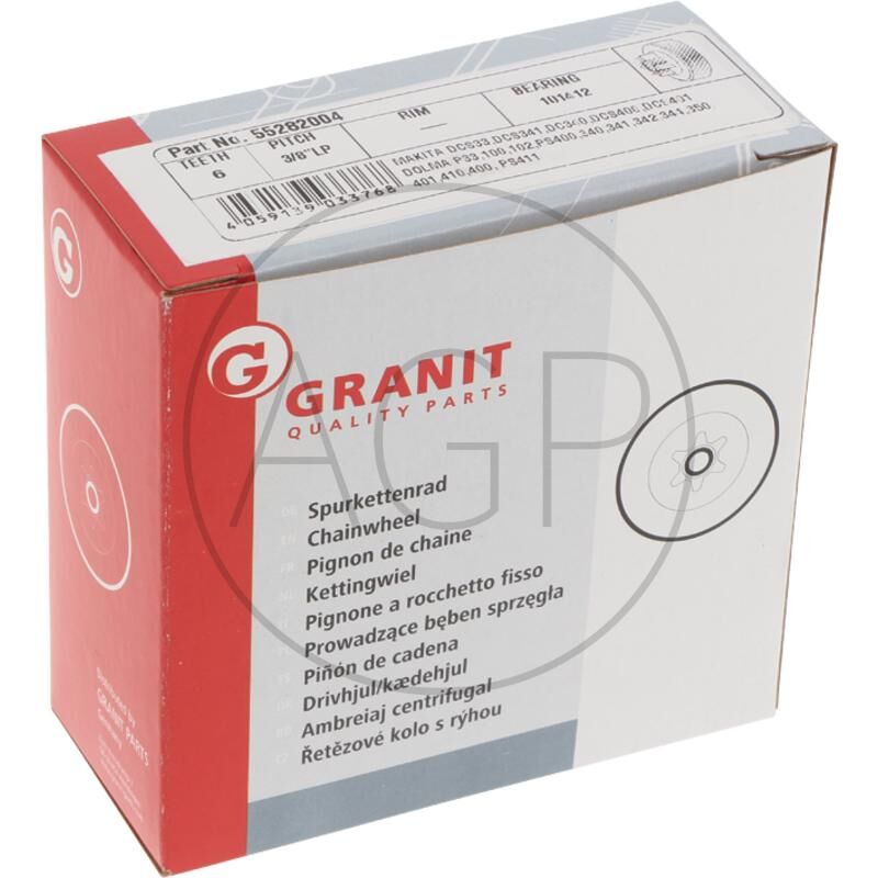 Řetězové kolo s rýhou